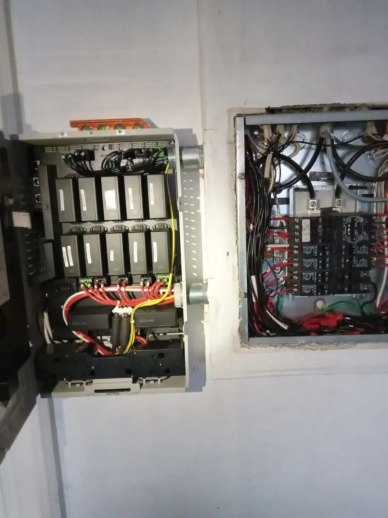 Electrical panel upgrade completed for Electrical Troubleshooting in Hutchins